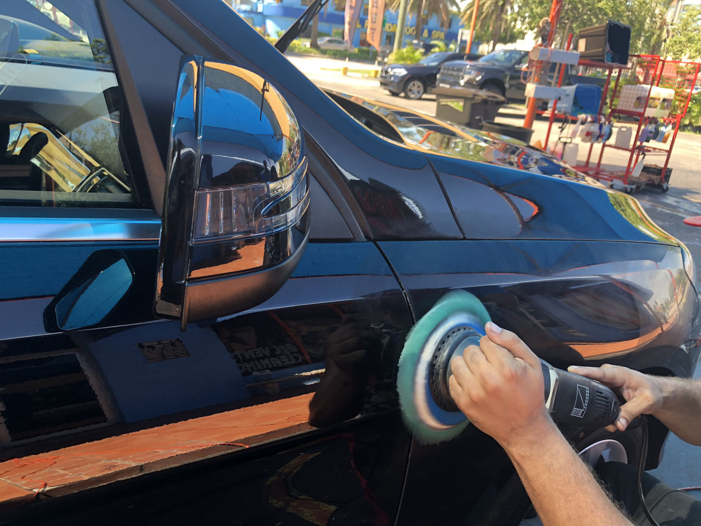 Swirl Removal Paint Correction Polishing Buffing Waxing Miami